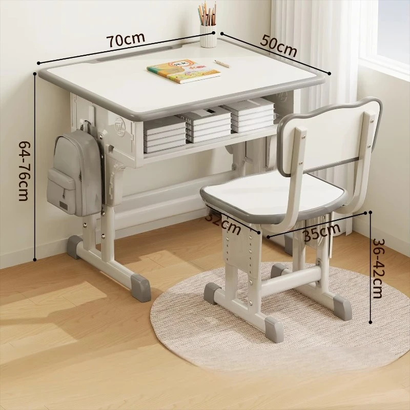 Conjunto de mesa e cadeira de estudo para estudantes individuais modernos para sala de aula universitária do ensino médio - Outros móveis escolares Mesa e cadeira
