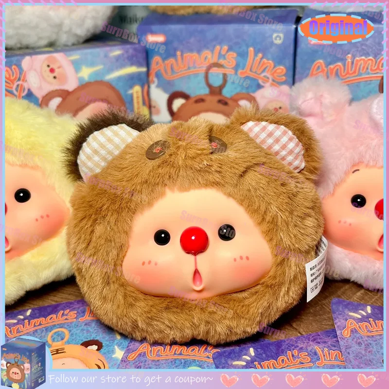 

Original Oyo Bear Cub Animal Vinyl Series Blind Box Action Figure Mysterious Box Doll Toys Bag Pendant Handmade Birthday Gift