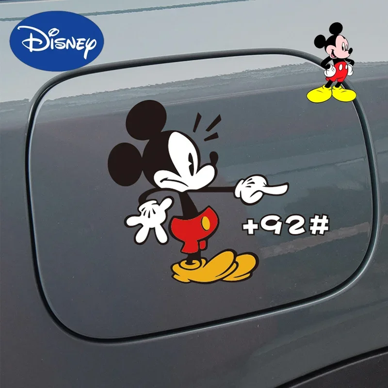 ديزني ميكي ميني Peeking بيرينغ سيارة ملصقا الإبداعية مضحك ملصق حائط من الفينيل‏ ملصق تقليم مقاوم للماء اكسسوارات ديكور سيارة