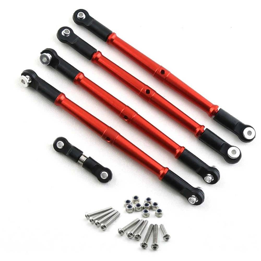 Metal Link Tie Rod Front and Rear Steering Rods Set For RC Car ARRMA 1/8 KRATON OUTCAST 6S Upgrade Parts