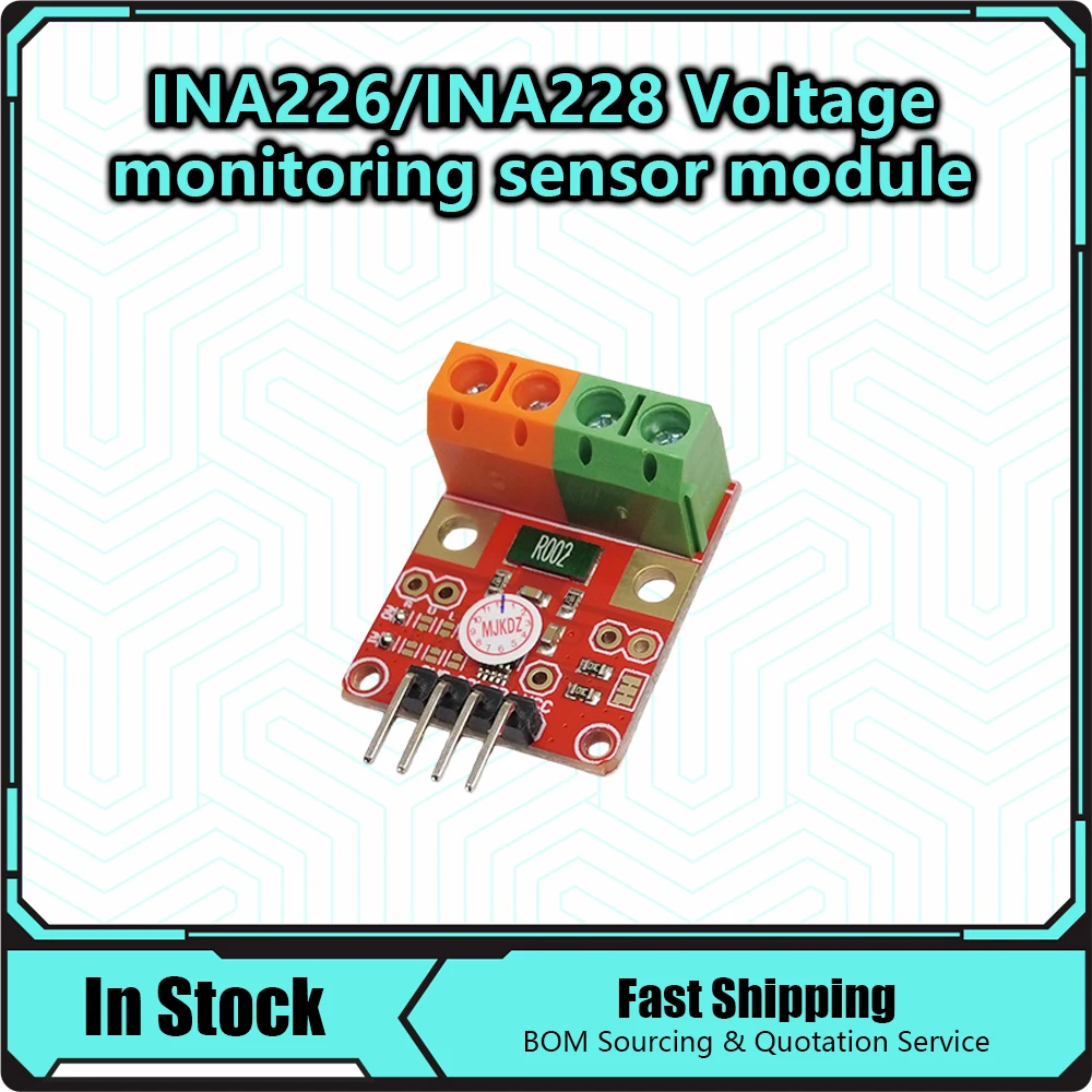INA228 INA226 Current Voltage Monitoring Sensor Module IIC I2C Interface Bi-directional Zero-Drift Breakout Board DC2.7-5.5