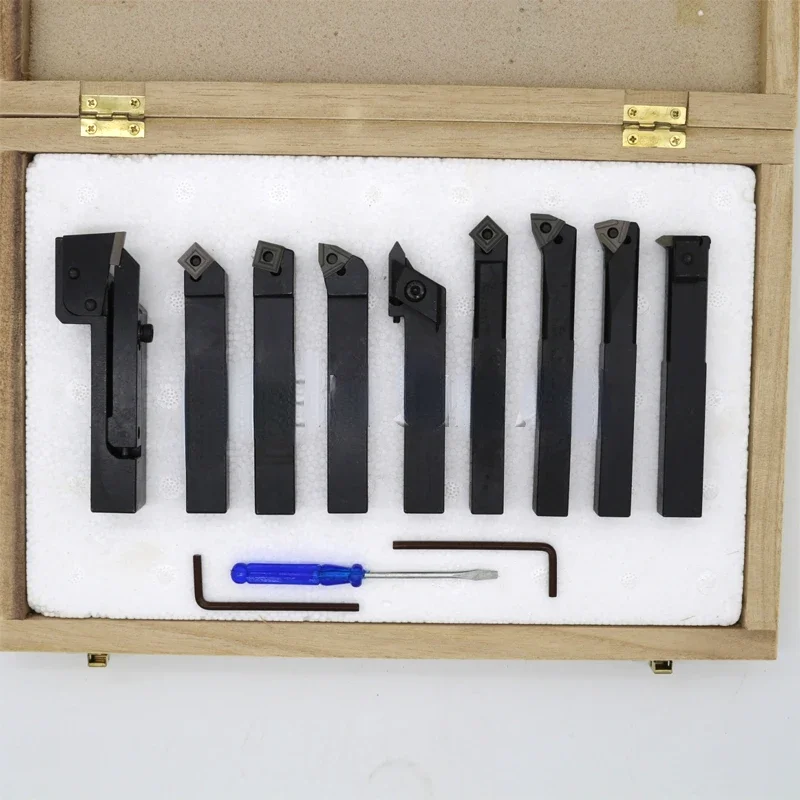 حار salesHot sales12/15/16 مللي متر أداة محمولة آلة خرط تعمل بالتحكم الرقمي بواسطة الحاسوب الكربون الصلب أداة مجموعة آلة كليب نوع فهرسة أداة مجموعة