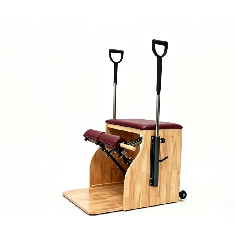 Professional Durable Oak Ladder Barrel Pilates Studio Exercise Equipment Multifunction Portable Safe 3-Year