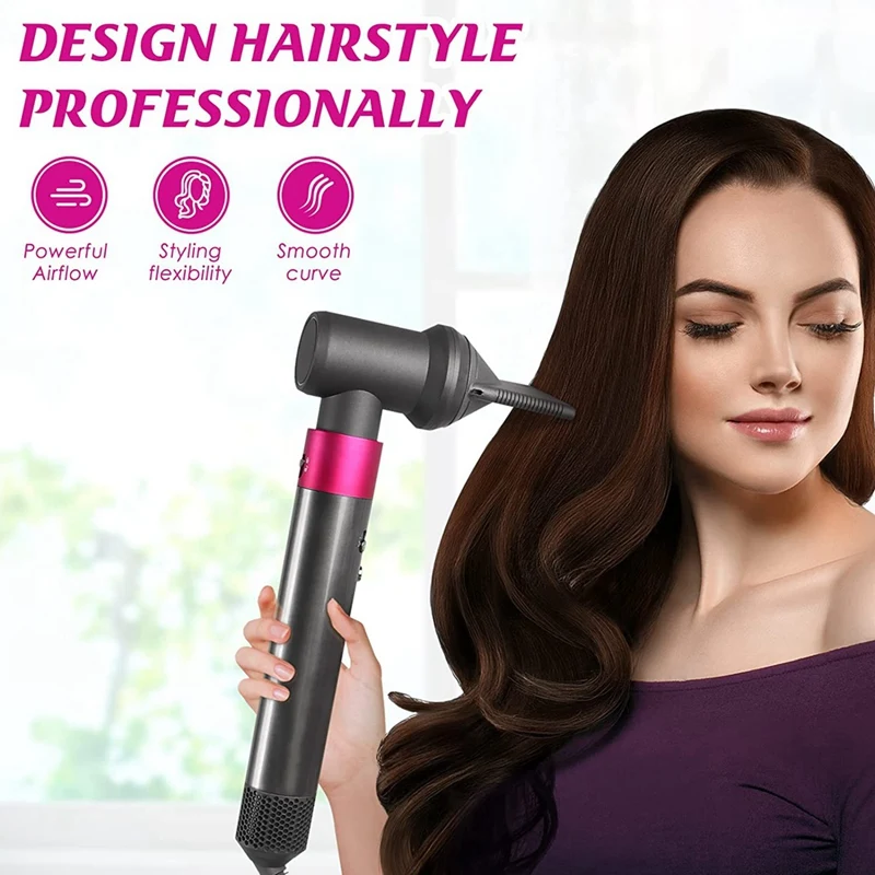 Concentrador profesional y pieza adaptadora para Dyson Airwrap Styler, para rizar plancha, conversión a secador de pelo