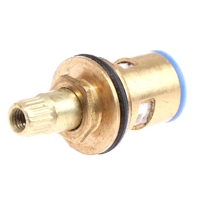 Universal Replacement Tap Valves Brass Ceramic Disc Cartridge Inner Faucet Valve for Bathroom, Clockwise or Anti-clockwise