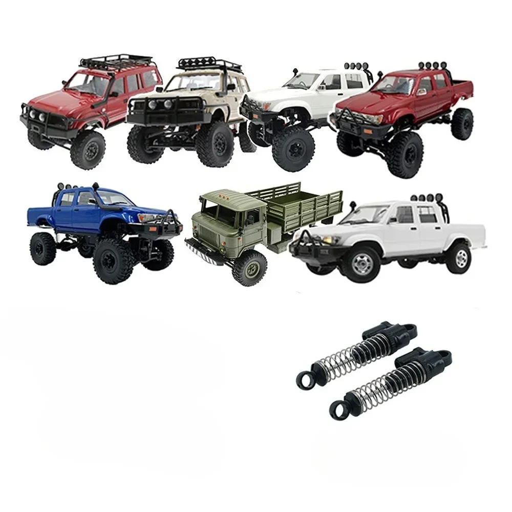 for WPL B14 B24 B16 B36 C14 C24 C64 C64-1 C74 D62 D64 D12 D14 D22 Oil Shock Absorber Damper RC Car Upgrade Parts Accessories