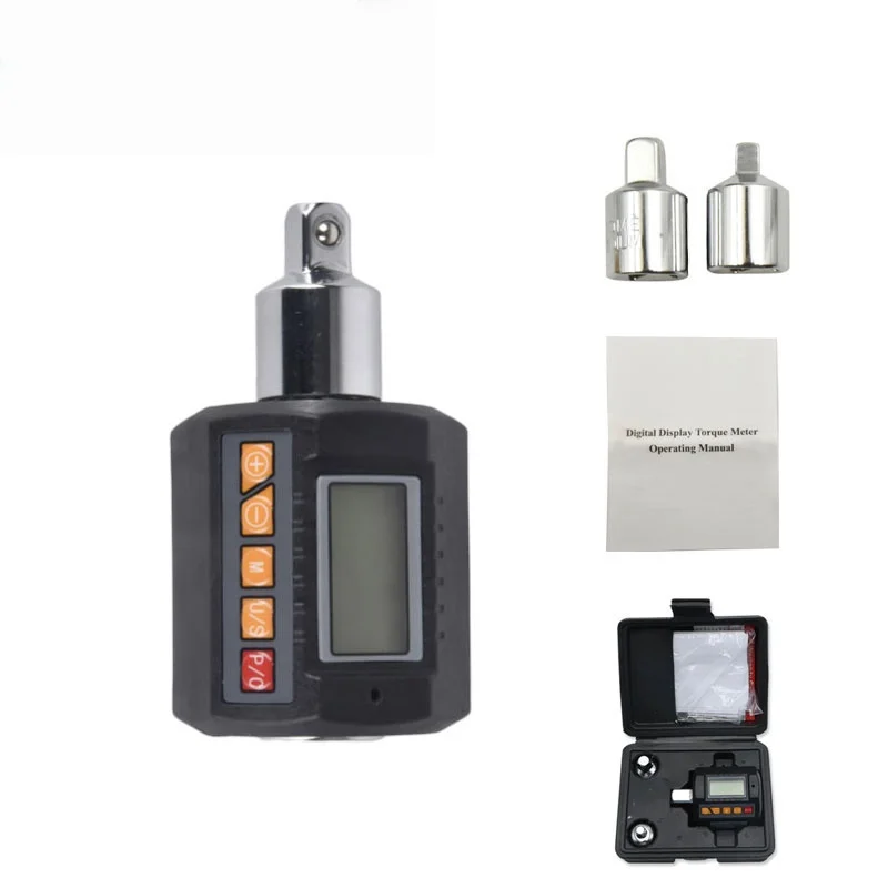 

Набор из 3 предметов с адаптером: цифровой измеритель крутящего момента, головка для измерения крутящего момента, набор для ремонта велосипедов и автомобилей, тестер крутящего момента для велосипедов