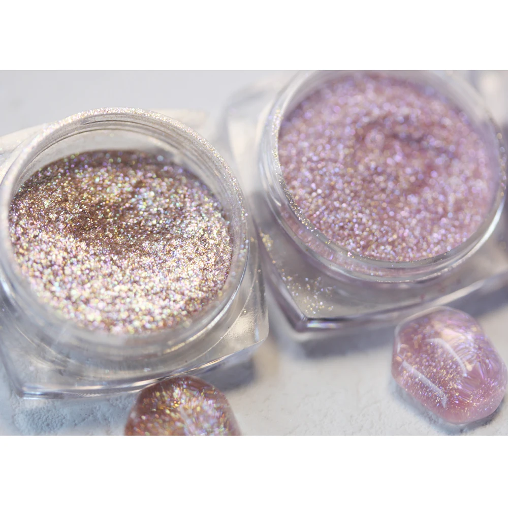 Bewitching Extreme Multichrome Colorshift Chameleon Pigment Eyeshadow Mermaid Powder For Eyeshadow Highlighter Body Nail Art