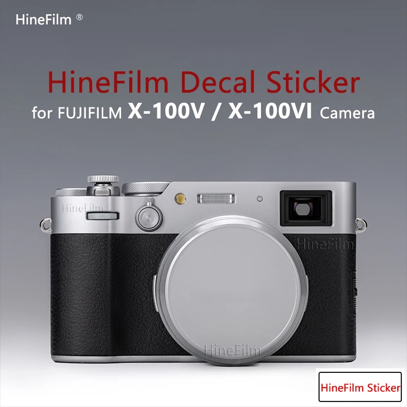 

Hinefilm Skin for Fuji X100VI Transparent Camera Sticker X100V Clear Camera Skin For Fujifilm X-100VI Wrap Cover X100 VI Sticker