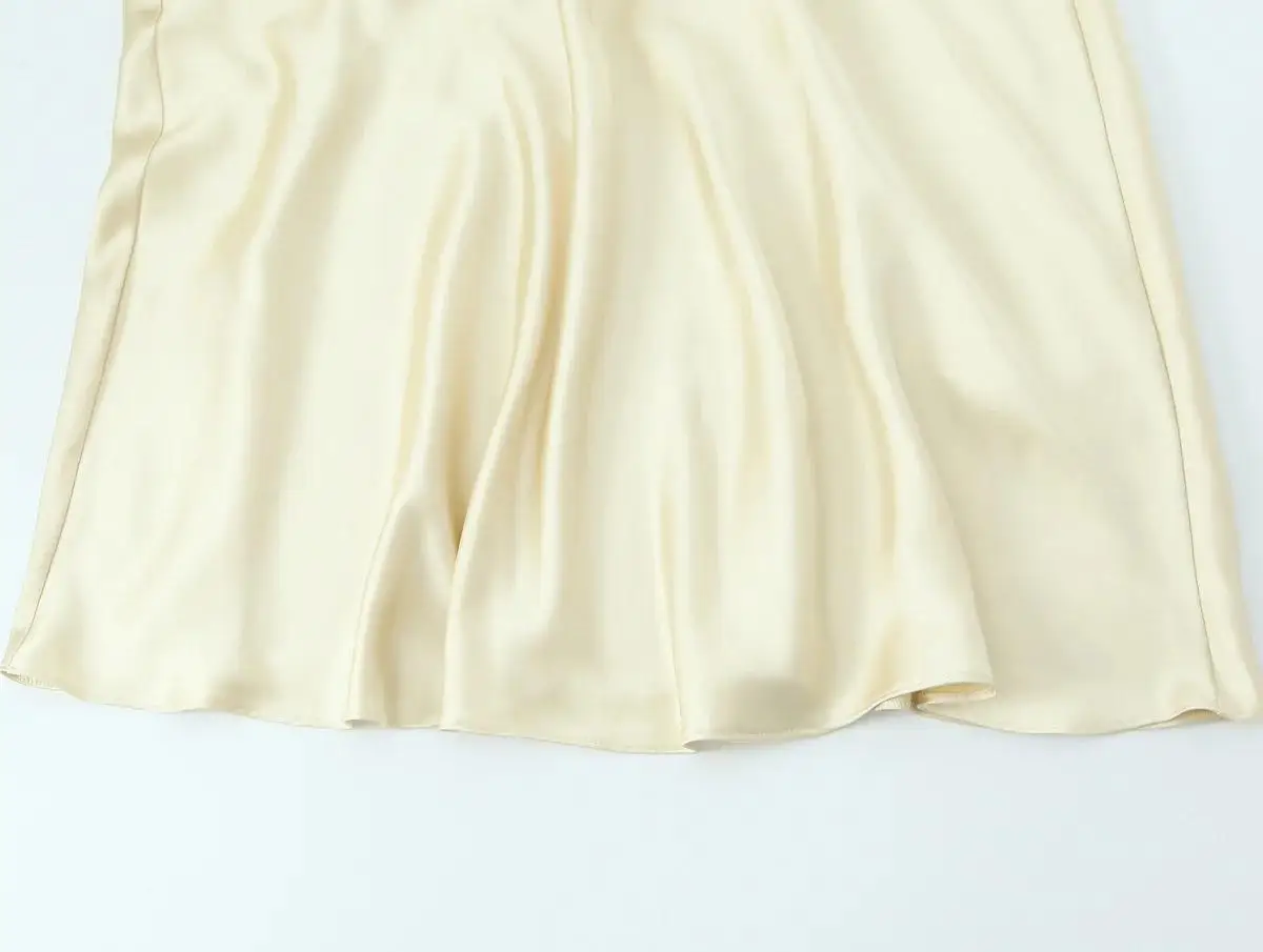 Summer Scarf Spliced Spaghetti Strap Maxi Dress Women Sleeveless V-neck Back Long Dresses