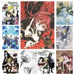 1pc Pandora Hearts Caricature Poster Wall Art Home Decor Room Decor Digital Painting Living Room Restaurant Kitchen Art