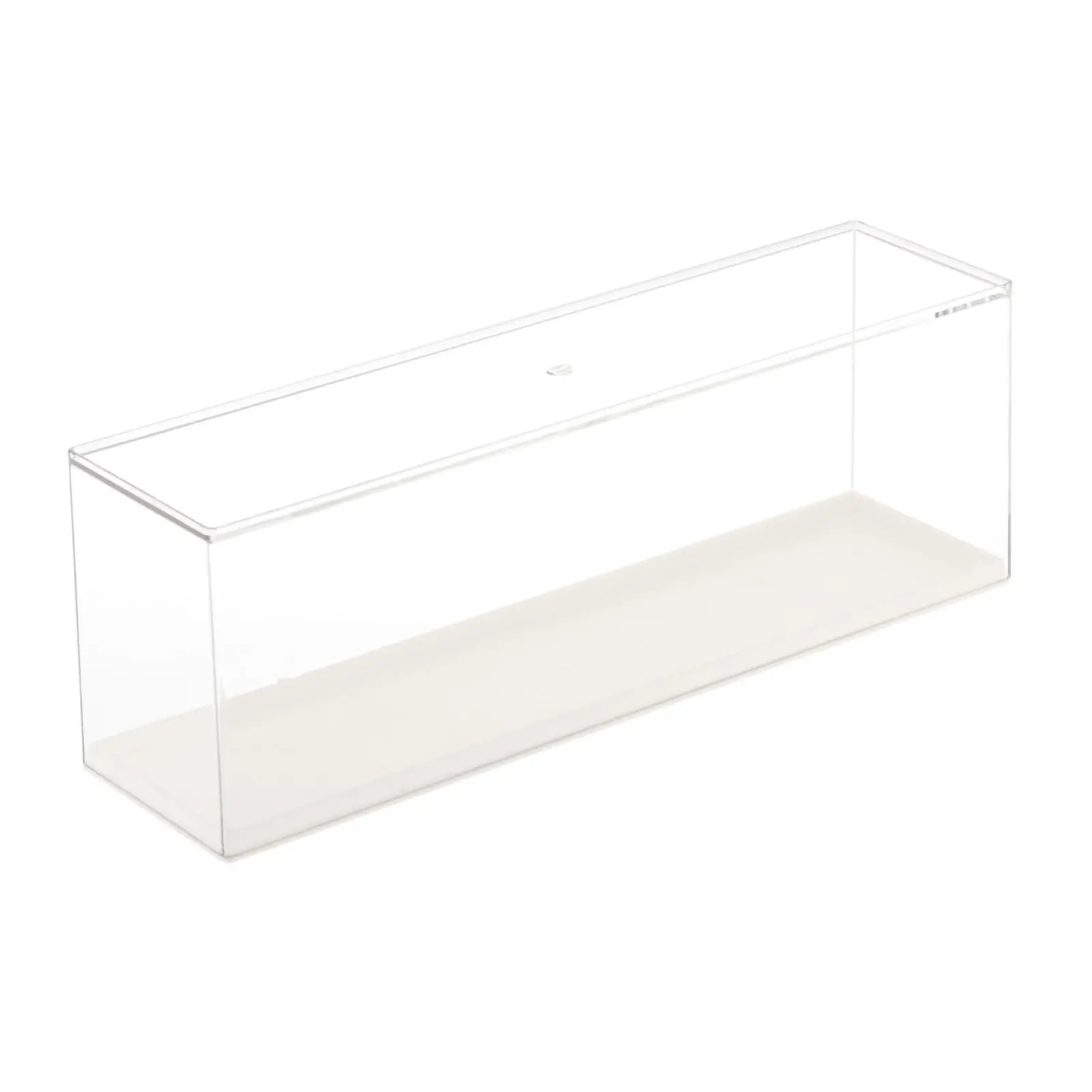 Clear Display Case Figures Display Storage Case, Dustproof Detachable Showcase Display Box for Model, Dolls Toy Display