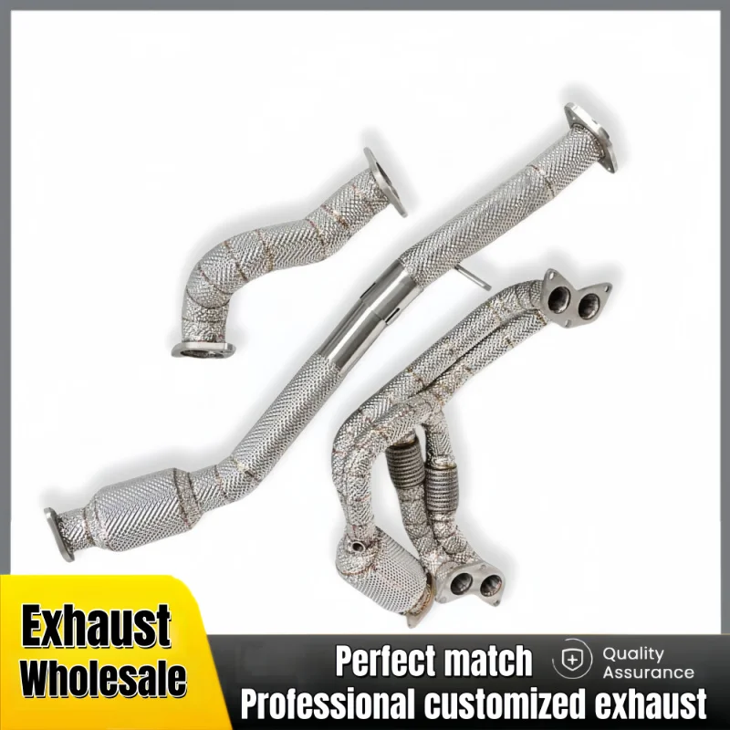 

Insulated Exhaust Manifold Header for Toyota GT86/GR86/86 2.0 2012-2018 SS304 Front Pipe S-pipe Car Performance Exhaust Pipe