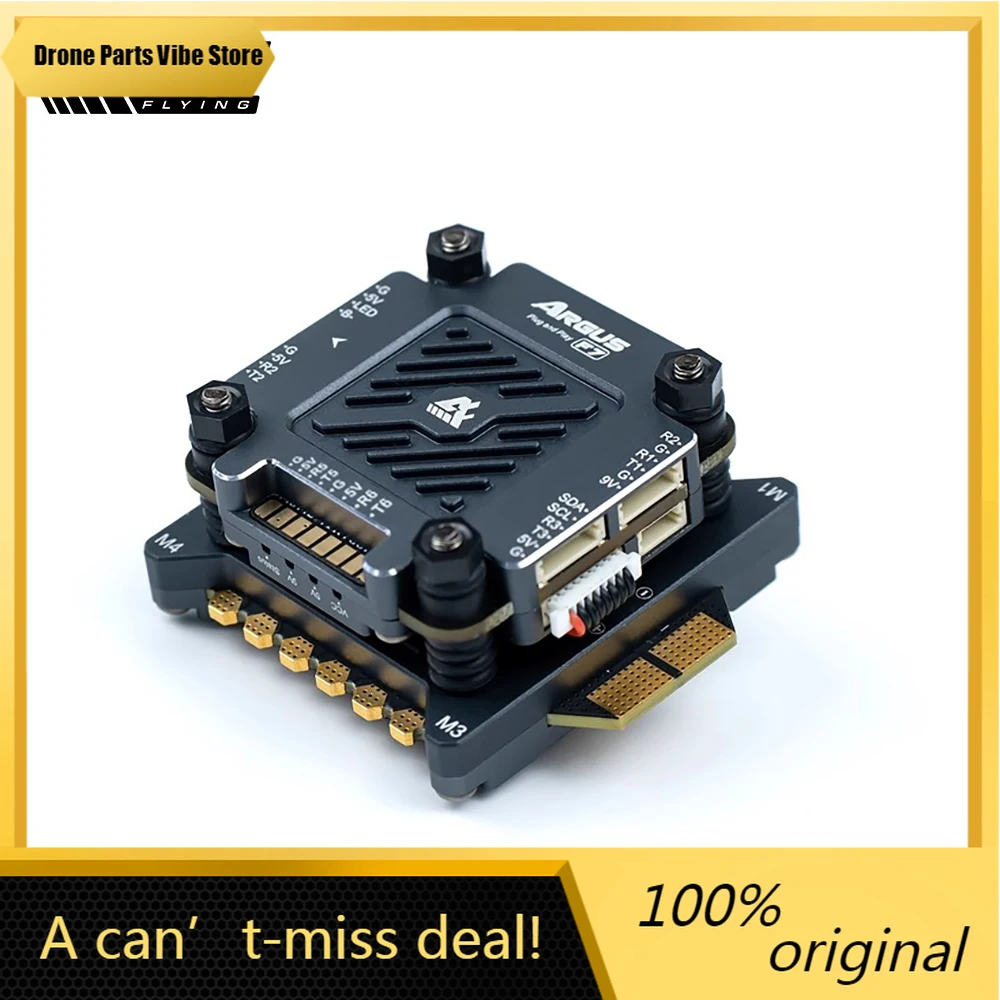 

FyAxisflying Argus Pro 55A/ 65A & F7 STACK Dustproof and Waterproof IP54 Support X8 16MB Black box M3-30.5*30.5mm For RC FPV Dro