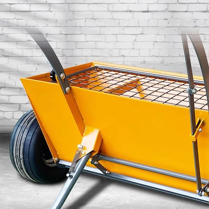 Manual Emery Spreader Compact Wear-Resistant Floor Spreader Even Concrete Surface Application Hand-Pushed Spreader(Customized)