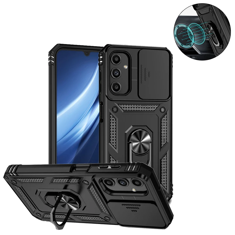 

Heavy Duty Shockproof Armor Case For Samsung S24 S23 S22 S21Ultra Note20 Protective Grade Rugged Cover 360° rotating bracket
