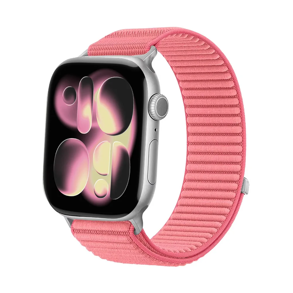 Sportschlaufe für Apple Watch Band Serie 11/10/9/8/7/SE/Ultra2/3 49 mm 46 mm 45 mm 44 mm 42/41/40 mm Gürtelarmband Correa iWatch Armband