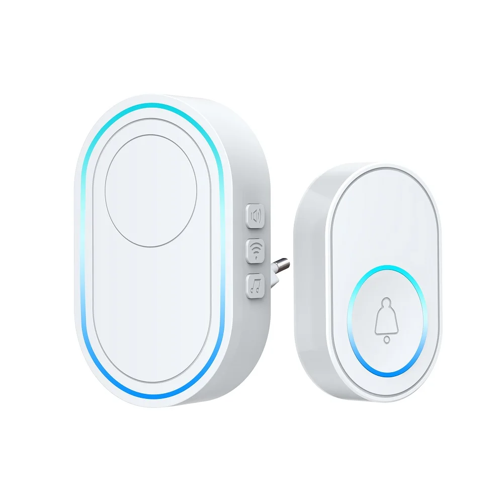 Smartrol-timbre inalámbrico con Wifi, 433MHz, con función de alarma, para puerta de casa inteligente