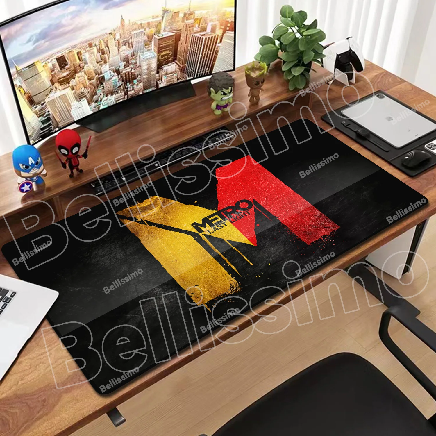 

Mouse Pad Cartoon Lockedge Large Gaming Metro 2033 Pad Desk Mousepad for PC Accessory Desk Pad Computer Gamer Keyboard Mouse Mat