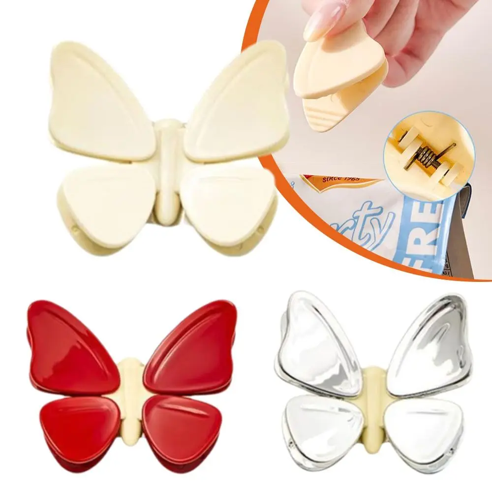 

New Cute Sealing Clip Reusable Magnetic Snack Bag Clip Fresh-keeping Moistureproof Snack Sealer Kitchen Gadget