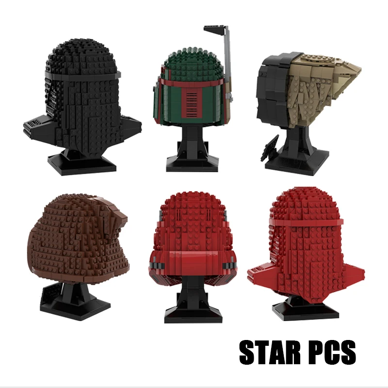 Star Movie Model Moc Building Bricks Empire Helmet Collection Technology Modular Blocks Gifts Christmas Toys DIY Sets Assembly