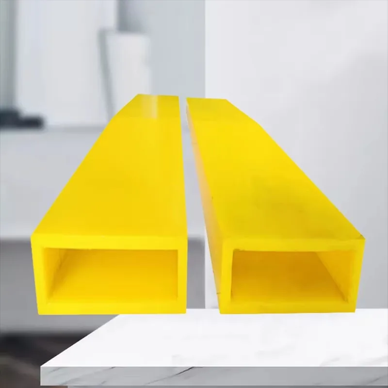 CE Certified Heavy Duty Rubber Fork Protector Sleeve Wear-Resistant Anti-Skid Grooves for Forklift Tine Cover Attachments