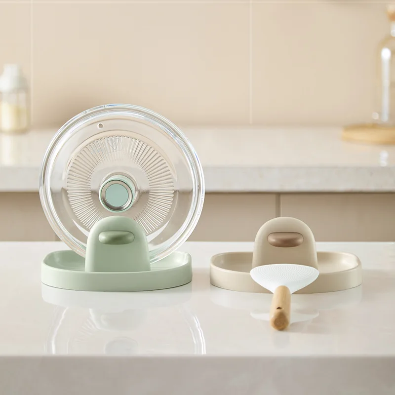 Portaoggetti per coperchio del vaso elegante e lussuoso pratico e conveniente strumento per il posizionamento della pentola per risparmiare spazio