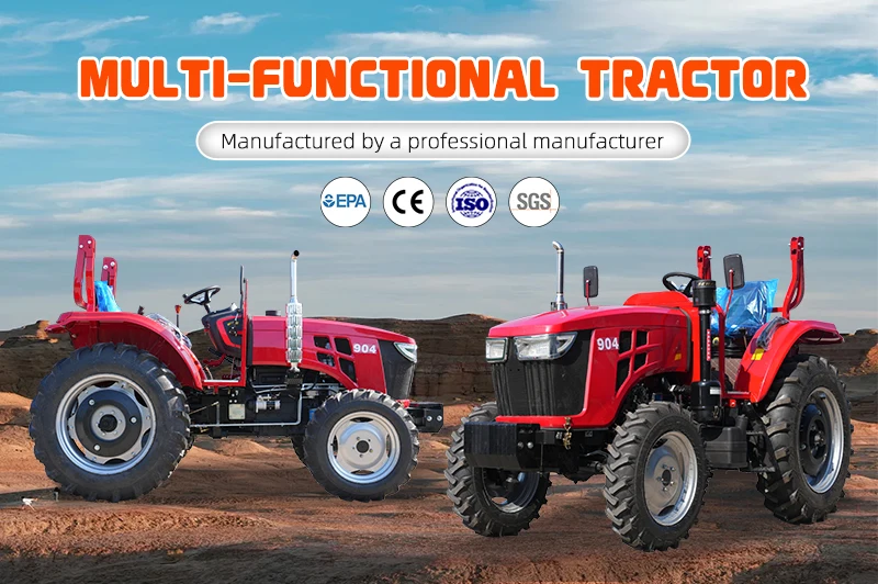 Maßgefertigter 90PS Landwirtschaftlicher Traktor | CE-zertifiziert, direkt ab Werk mit konfigurierbaren Reifen und Getriebe – Detail 2
