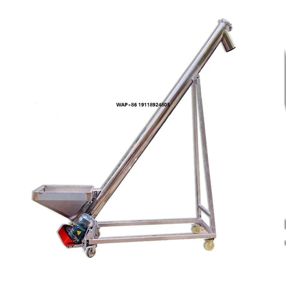 

Customizable Spiral Conveyor for Cement Grain Auger Lifting Stainless Steel