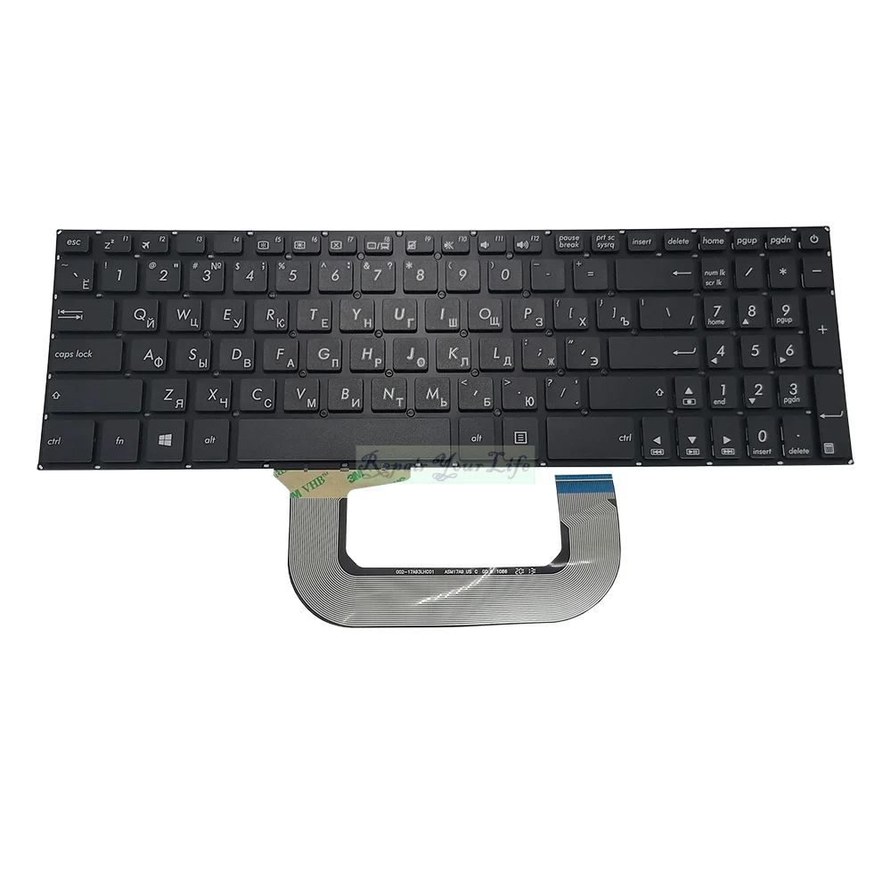 BG FR GR RU Keyboard for ASUS VivoBook X705 M705 F705 F705U F705Q A705M M705B M705BA P1700 P1700U, BULGARIA French AZERTY GERMAN