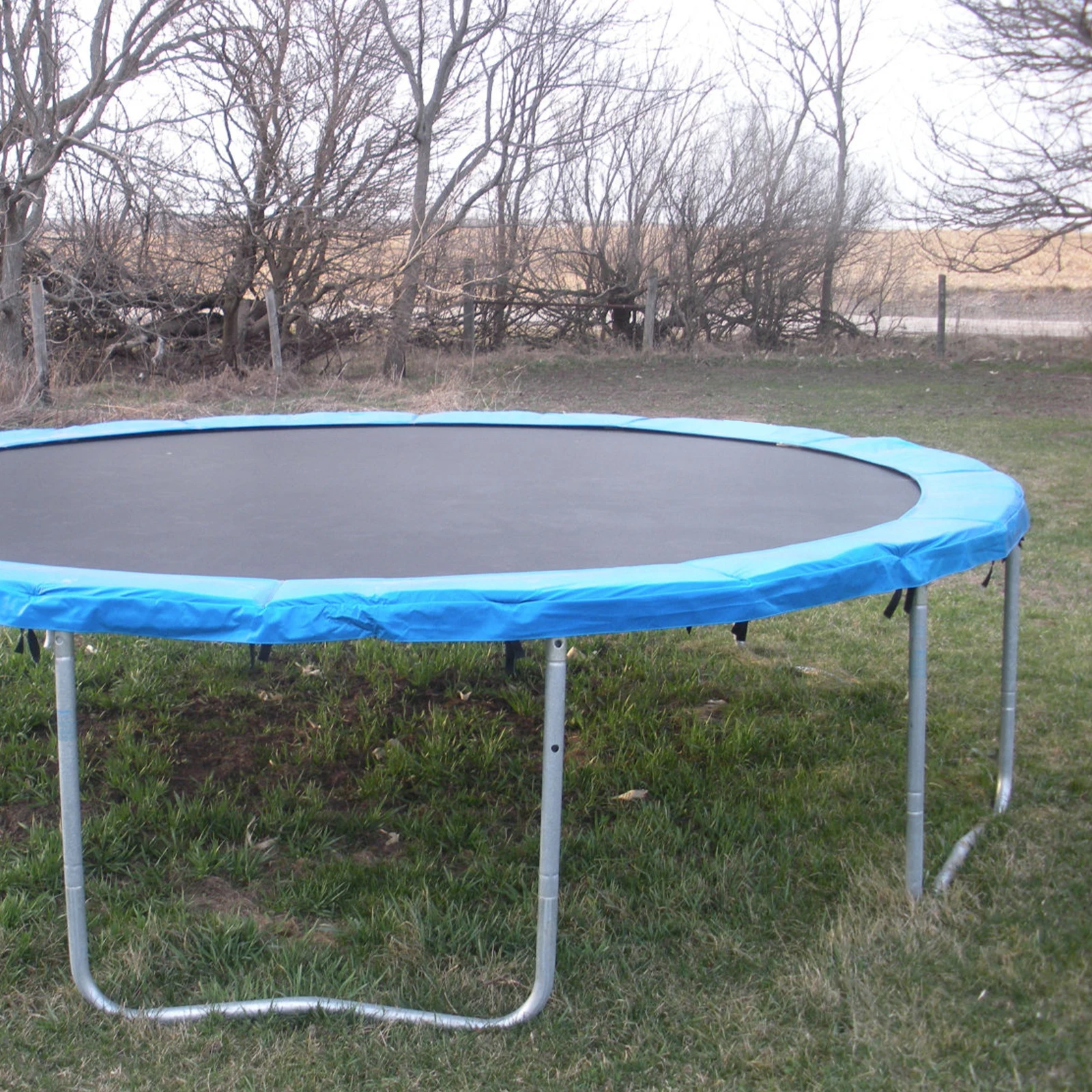 

1pc Premium PVC Trampoline Protective Cover Replacement Cushion Pad Safety Side Cover for Kids Bounce Trampoline Blue Durable