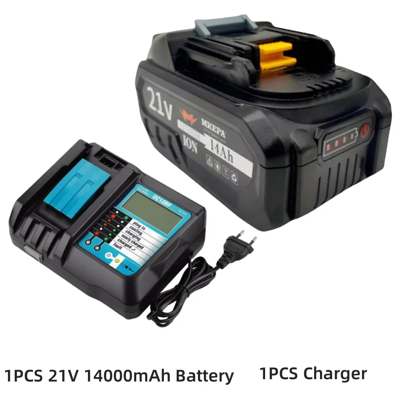 5S2P 14000mAh 21700 original makita18V BL1830 lithium-ion rechargeable power tool battery 21V BL1860 BL1850 BL1860B BL1840