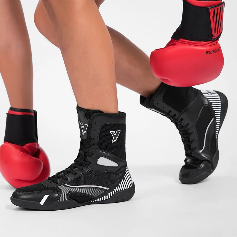 أحذية مصارعة احترافية للرجال أحذية ملاكمة قتالية قابلة للتنفس أحذية رياضية مضادة للانزلاق أحذية رياضية للملاكمة أحذية تدريب #2