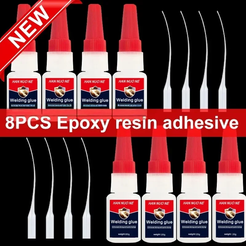 Super Glue Plastic Professional Adhesive Transparent Cyanoacrylate Glue Fast Drying Odorless Long Lasting Bonding
