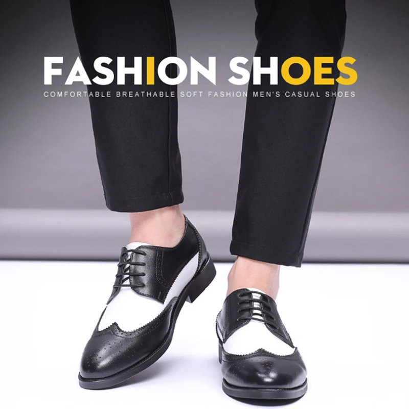 

Four Seasons Men's Shoes With Heightening Leather Shoes Men's Business Formal Casual Leather Shoes Wedding Groom's Shoes