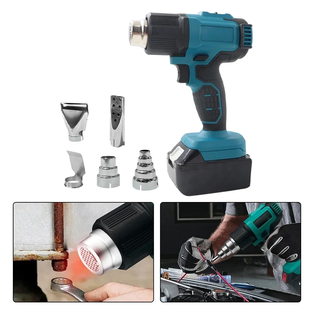 Outdoors Remote Work 24*21*9cm Wireless Hot Air Multi-purpose Electric Heat Tool Plastic Welder Portable Hot Air