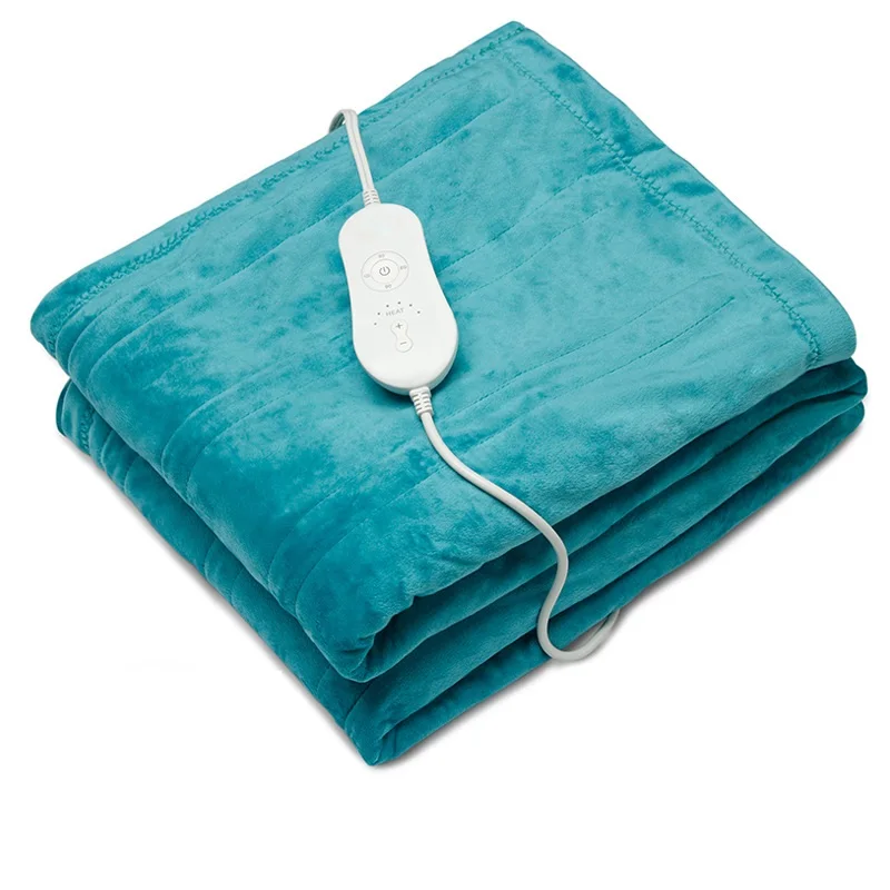 

Velvet Thicker Heated Heating Blanket Washable Electric Heating Blanket Office Blanket Body Warmer Mattress