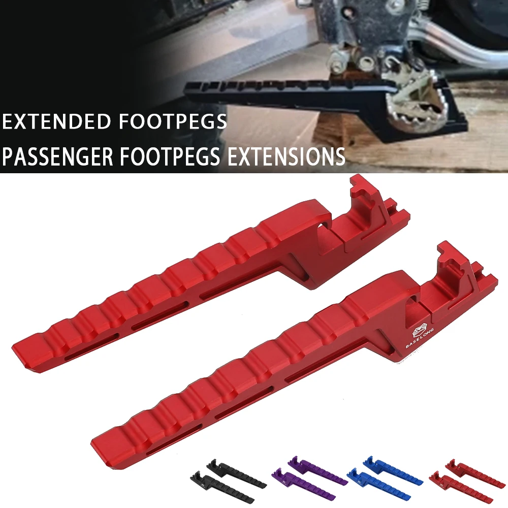 

FOR HONDA XR80 XR100 XR250R XR350R XR600R XR650R All Year Passenger Foot Peg Extensions Extended Footpegs Motocross XR 80 100