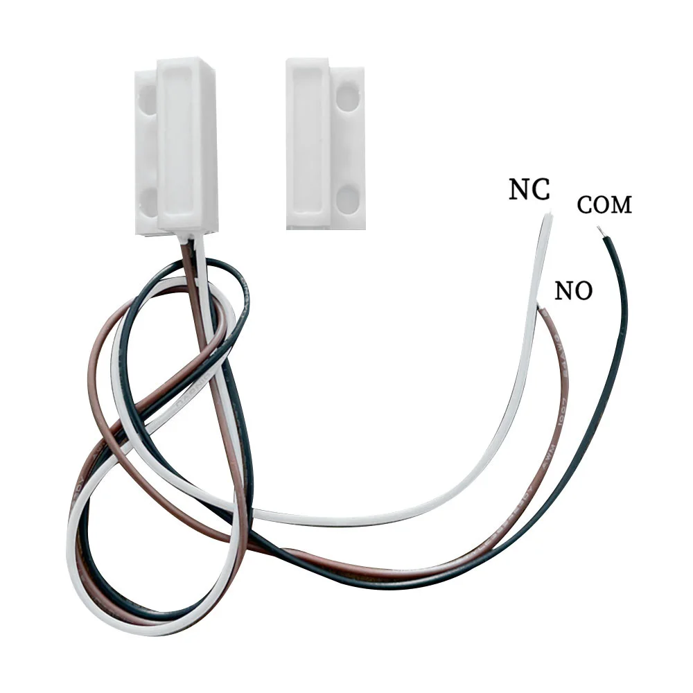 MC-38B RC-33 Door Magnetic Switch N/C N/O Switch Windows Magnetic Alarm 100V DC Normally Closed/Opened Door Window Sensor