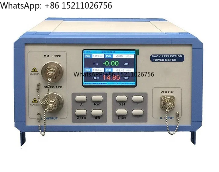 

Hot Selling Insertion Loss and Return Loss Single Mode Multi Mode Testers Optical Fiber Loss Tester