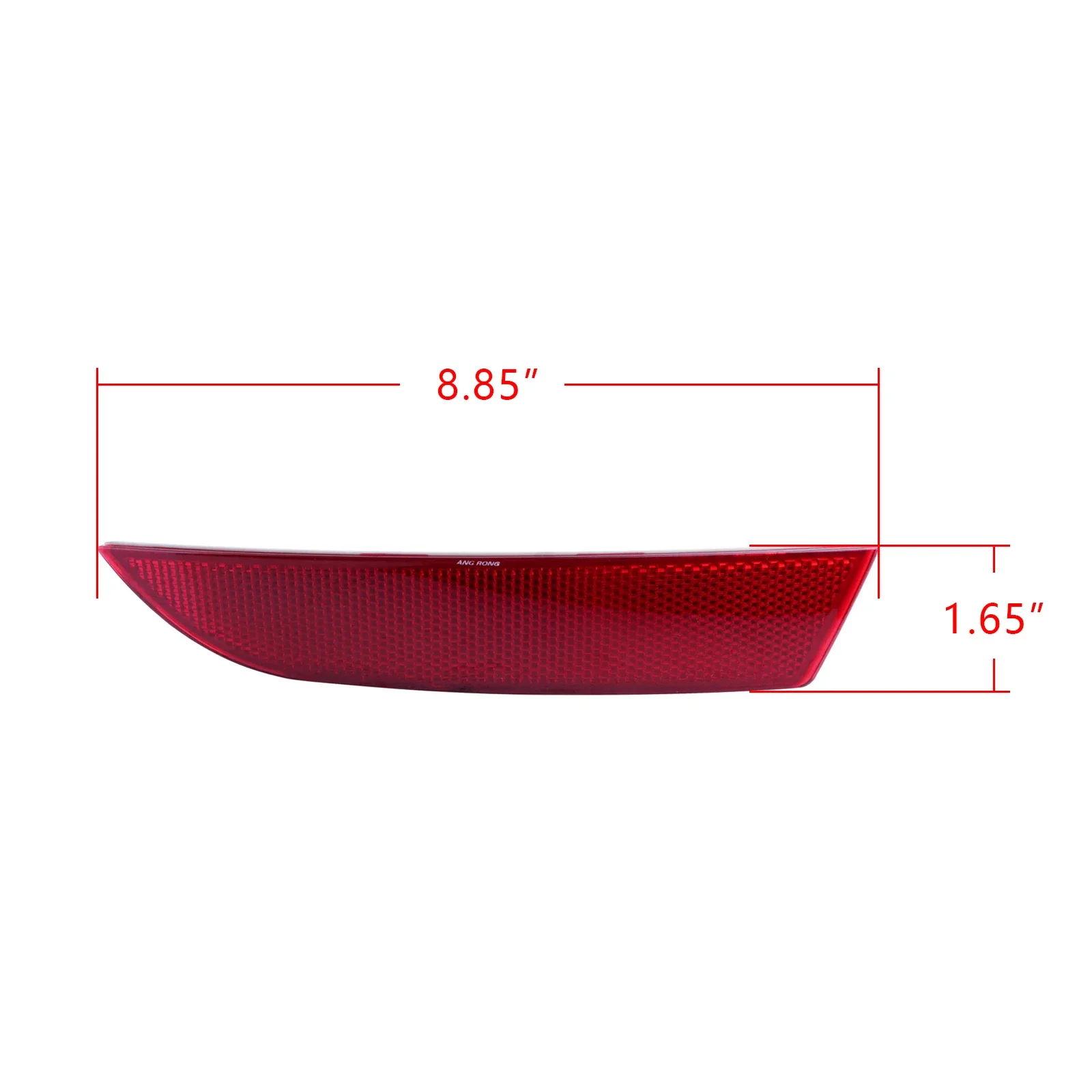 Left Passenger Side Rear Bumper Reflector Red Lens For Seat Leon FR Cupra 05-12