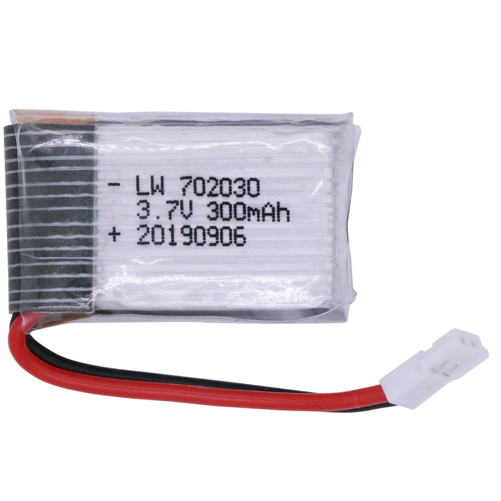 10pcs/lot 3.7V 300mAh lipo battery For E55 FQ777 FQ17W DFD F180 FY530 U816 U830 Battery 20C 702030 For RC Quadcopter Spare Part