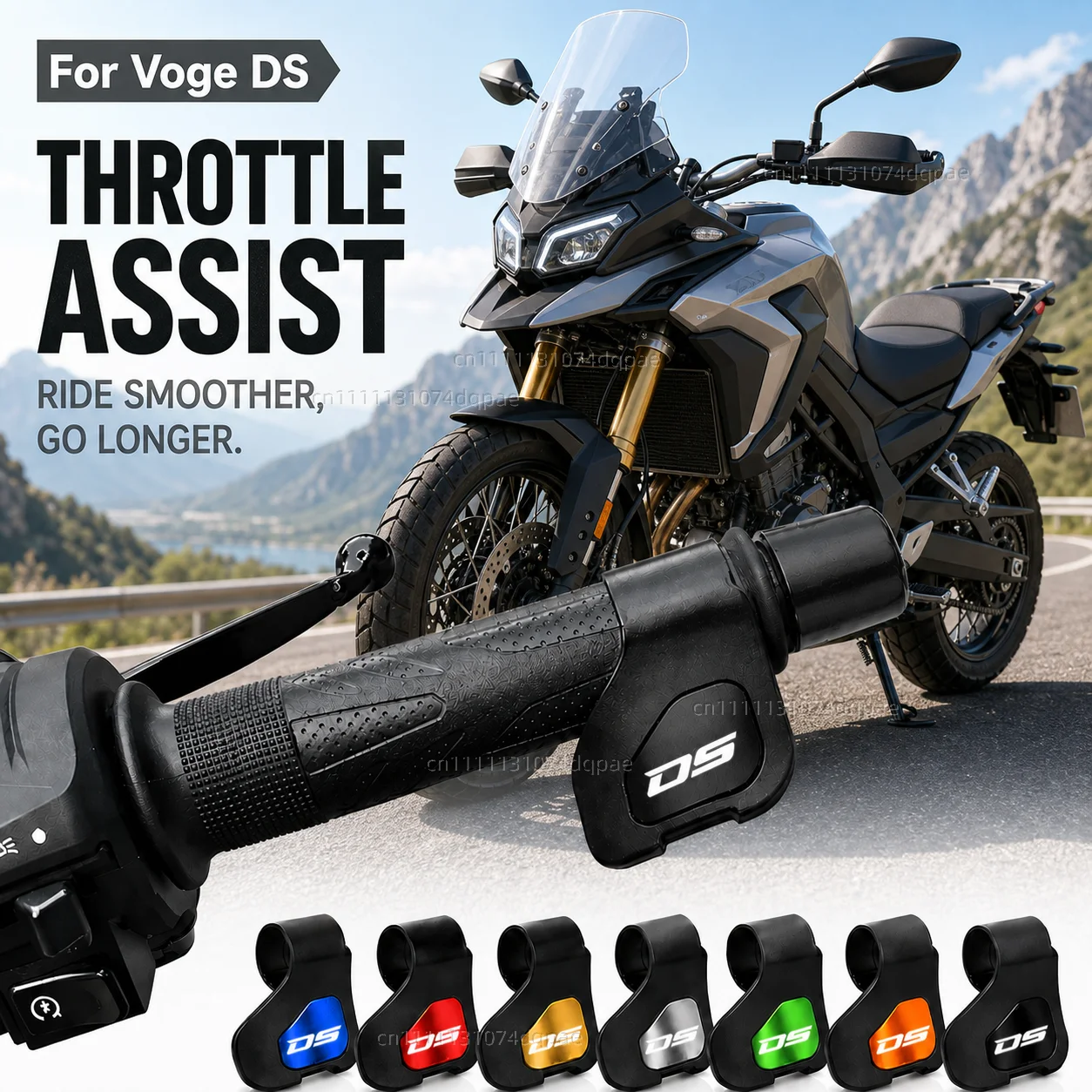 Für Voge DSX DS800X DSX900 525DSX 900DSX 625DSX 800DSX 800 DS Rally 525 625 900 Motorrad Gasgriff-Assistent Clip Kraftsparender Hilfsclip