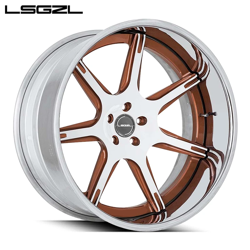 Multicolor Spray Paint Forged Rim Personalized Custom Stylish Anti Deformation Car Auto Wheel Modification Replacement Accessori