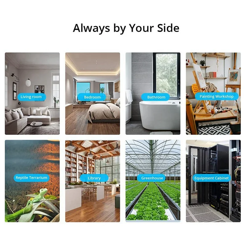 

AB15-Zigbee Датчик температуры и влажности Термометр для умного дома, детектор Высокоточный монитор для Alexa Google Home