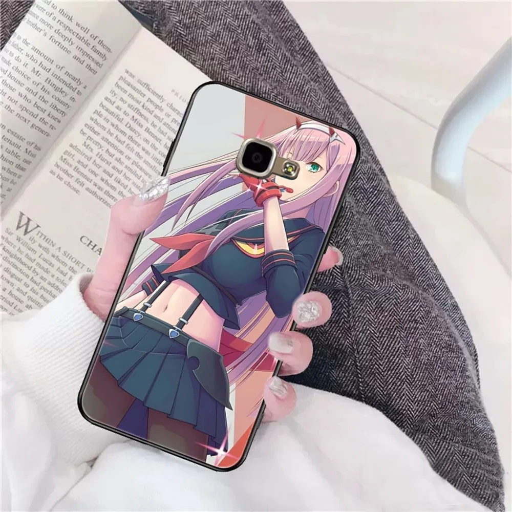 Cheerful Zero Two Phone Case For Samsung A 13 21 30 31 32 51 52 53 70 for Huawei Honor 50 60 70 for OPPO vivo