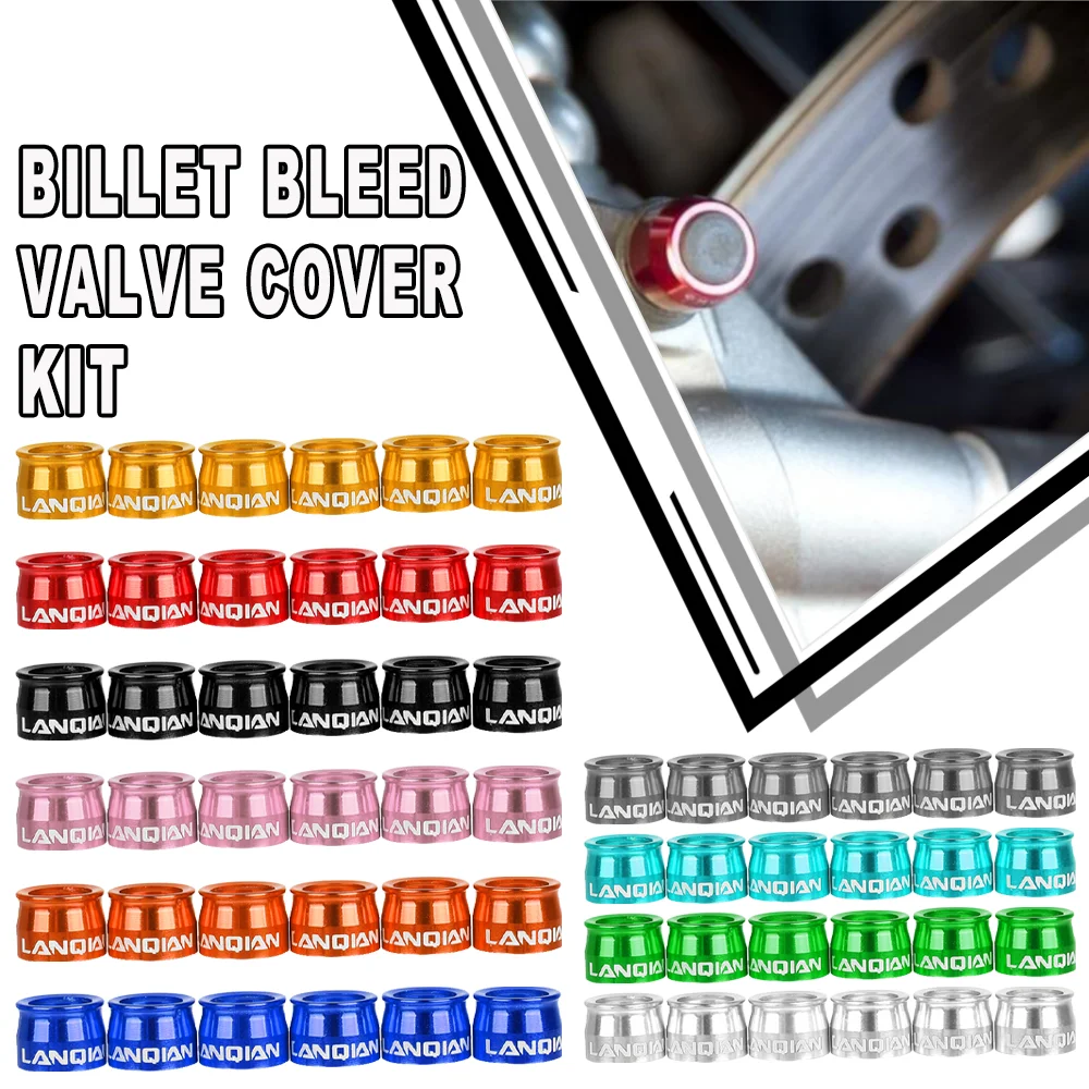 S1000RR Universal Motorcycle CNC Accessories Billet Bleed Valve Cover Kit FOR BMW S1000 RR 2009-2014 2013 2012 2011 2010 6PCS