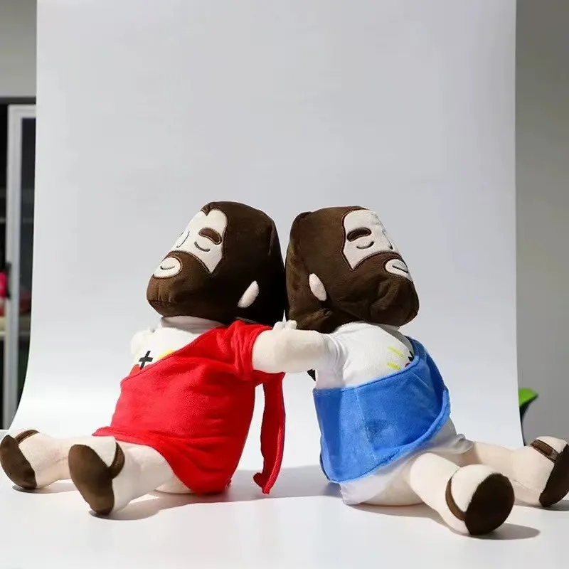 Plush Toys Breathing Dolls Soft Plush Stuffed Pillows Soothing Music Lights Sleep Companions Relieve Tension Anime Peripherals