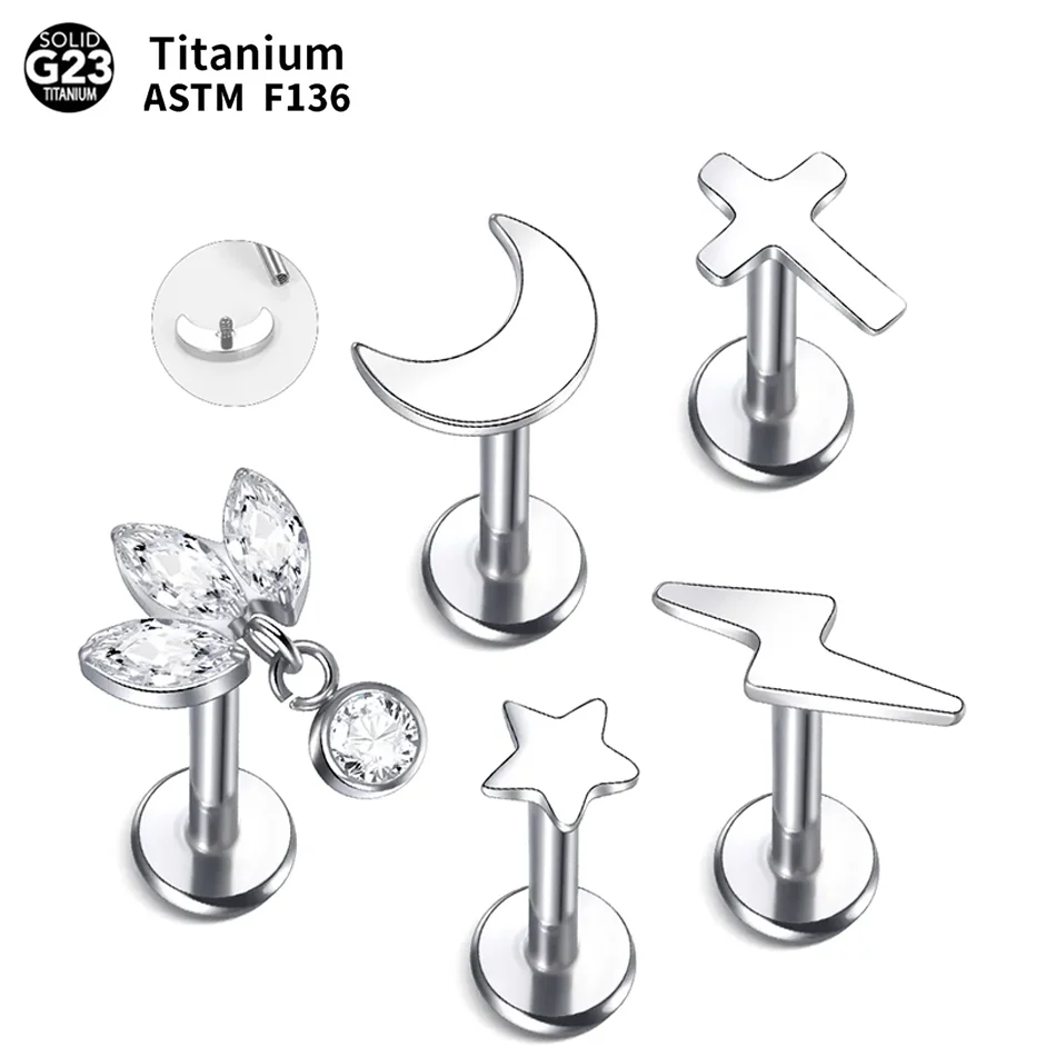 1PC G23 Titanium St…