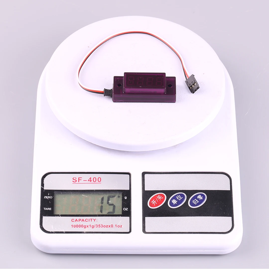 RCGF Electronic Tachometer RC Model Use Ignition for Motor RPM Revolutions Speed Measurement Meter